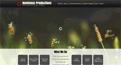 Desktop Screenshot of numinousmedia.com